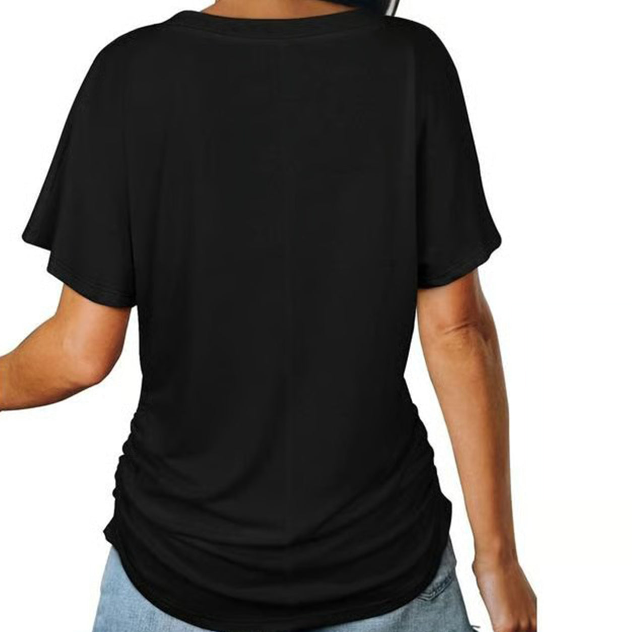 ☀️ Summer Essential | Women’s Breathable V-Neck Short Sleeve Top